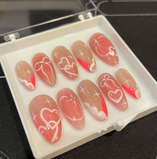 Custom Press-On Nails (non-3d)