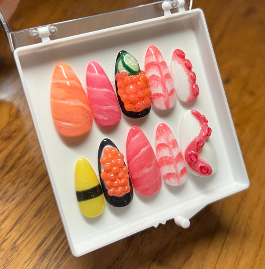 Custom Press-On Nails (3d)