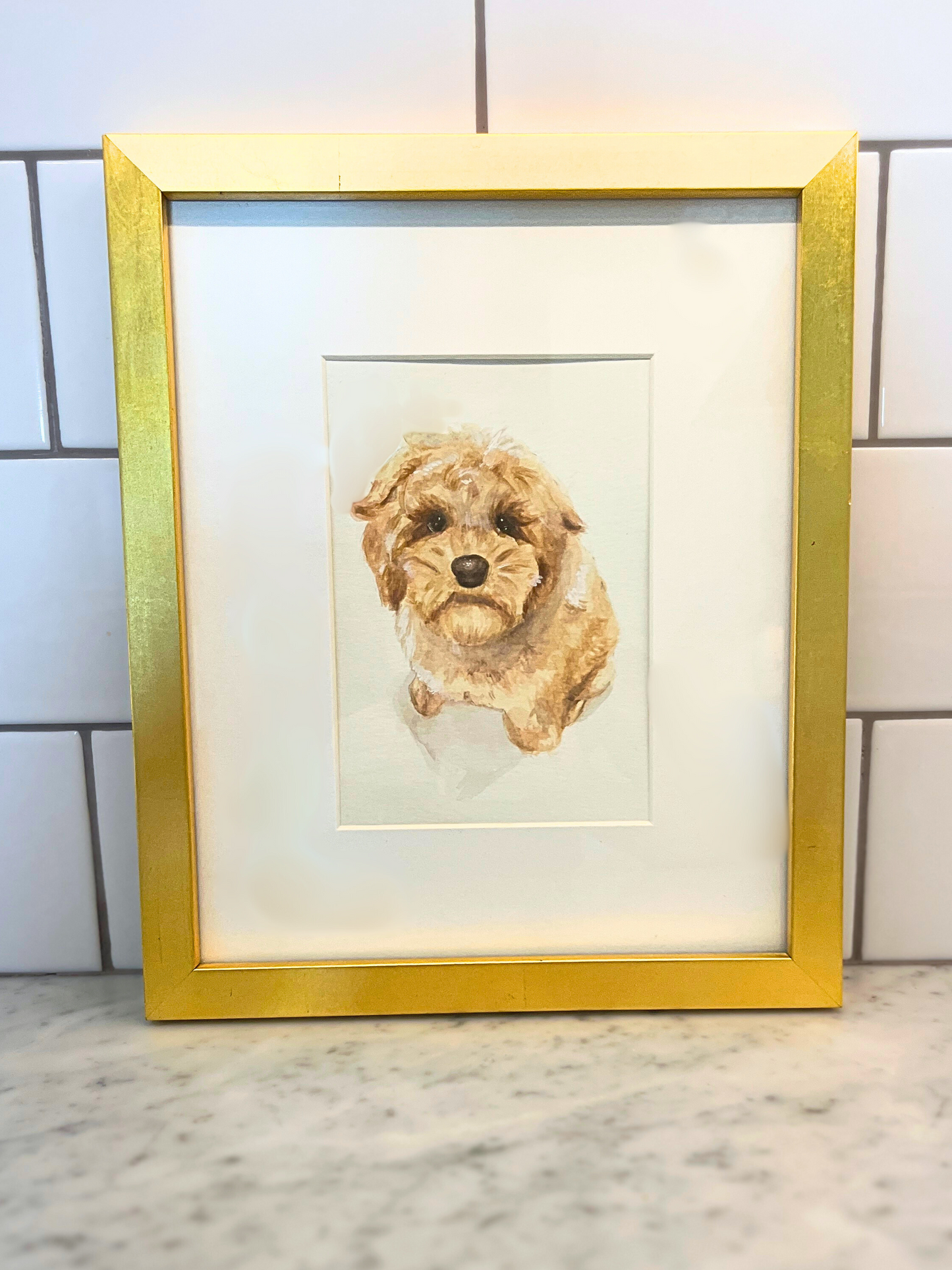 Custom Hand Painted Pet Portrait (8x10)